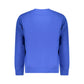 Blue Cotton Mens Sweater