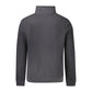 Black Cotton Mens Sweatshirt