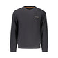 Black Cotton Men's Sweatshirt