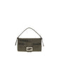 Bicolor Polyester Shoulder Bag