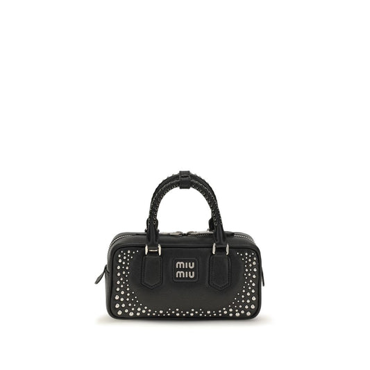 Black Calf Leather Bos Taurus Handbag