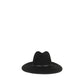 Black Wool Oves Aries Fedora