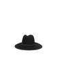 Black Wool Oves Aries Fedora
