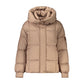 Brown Polyester Women's Jacket