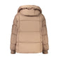 Brown Polyester Women's Jacket
