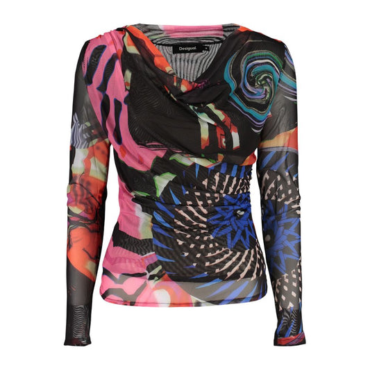 Black Polyester Sweatshirt