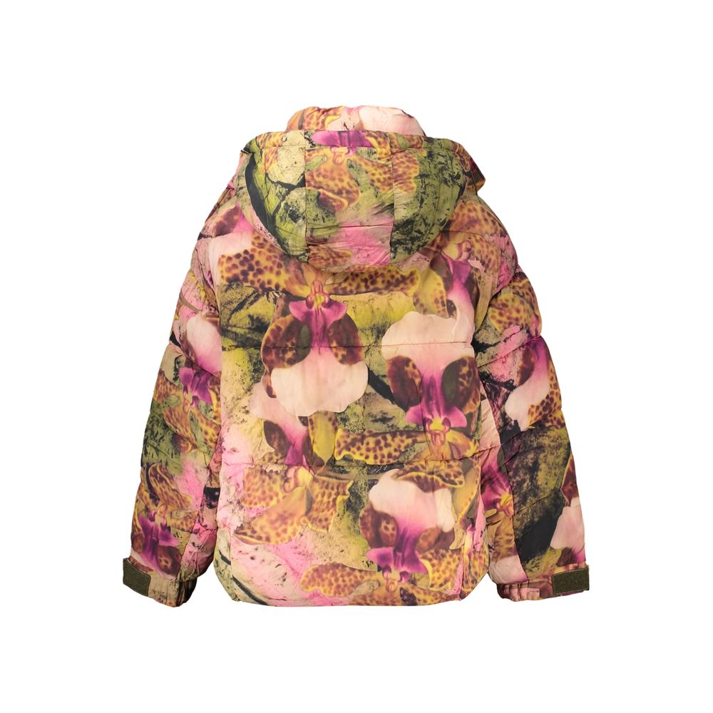 Pink Polyamide Womens Jacket