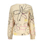 Pink Cotton Women Sweatshirt