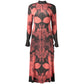 Black Polyester Women's Dress