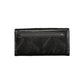Black Polyurethane Women Wallet