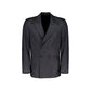 Gray Wool Full-Length Jacket
