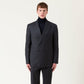 Gray Wool Full-Length Jacket