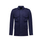 Navy Blue Cotton Jacket
