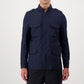 Navy Blue Cotton Jacket
