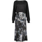 Blue Polyester Women's Dress