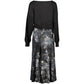 Blue Polyester Women's Dress
