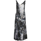 Blue Polyester Women's Dress