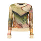 Beige Polyester Womens Shirt