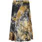 Blue Polyester Women's Skirt