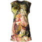Green Viscose Womens Dress