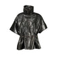 Black Polyurethane Women Sweater