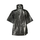 Black Polyurethane Women Sweater