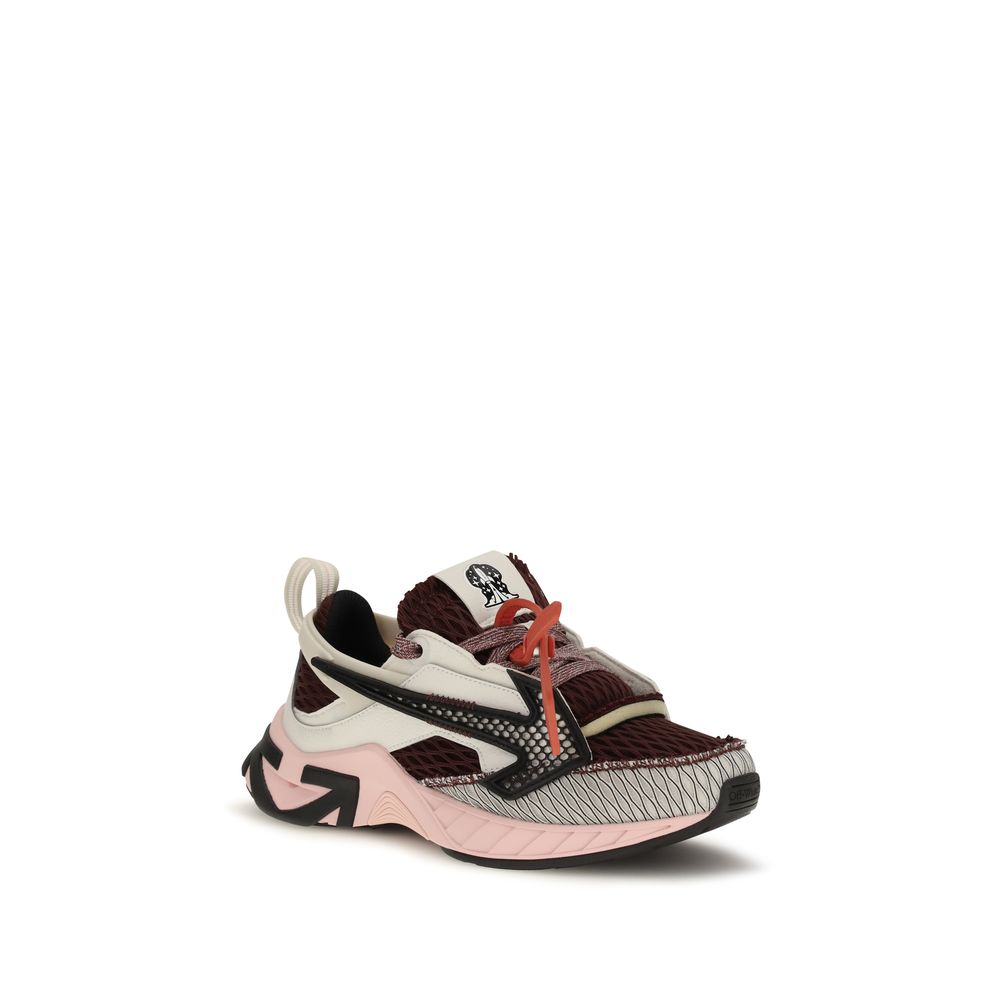 Multicolor Polyester Athletic Sneakers