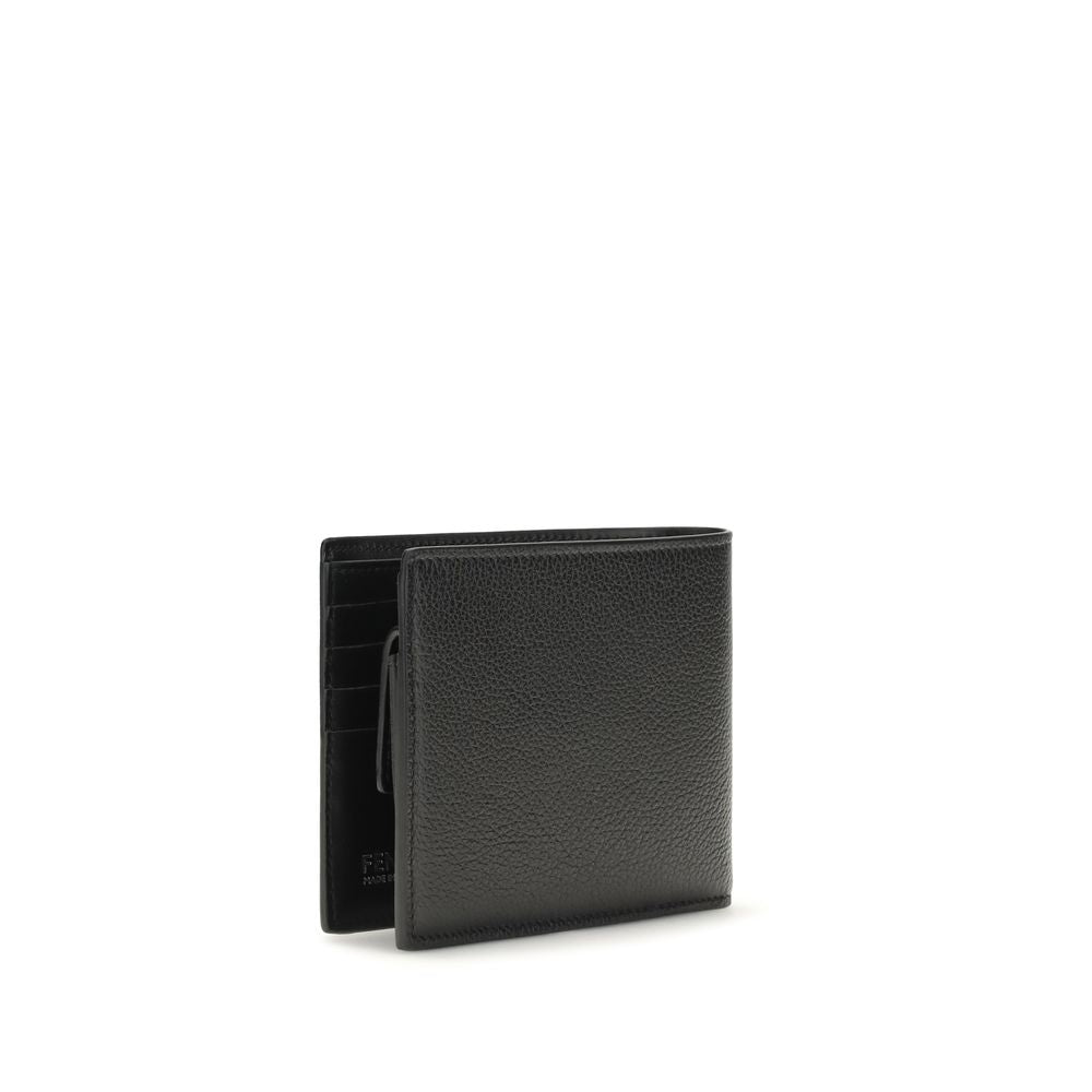 Black Calf Leather Bos Taurus Wallet