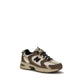 Brown Polyamide Athletic Sneakers