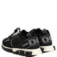 Black Sorrento Trekking Sneakers Men Shoes