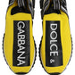 Yellow Sorrento Low Top Men Sneakers Shoes