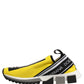 Yellow Sorrento Low Top Men Sneakers Shoes