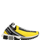 Yellow Sorrento Low Top Men Sneakers Shoes