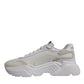 White Daymaster Men Low Top Sneakers Shoes