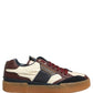 Multicolor Leather MIAMI Low Top Sneakers Shoes