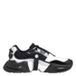 White Black Logo Airmaster Men Sneakers Shoes