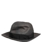 Men Gray Paper Woven Wide Brim Fedora Hat
