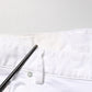 White Skinny Mid Waist Men Denim Trouser Jeans