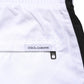 White DG Logo Men Drawstring Shorts Swimwear