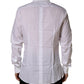 White GOLD Crown Bee Cotton Formal Dress Shirt