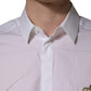 White GOLD Crown Bee Cotton Formal Dress Shirt