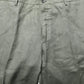 Gray Linen Tapered Men Dress Trouser Pants