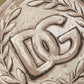 Brown Embossed Logo Hooded Sweatshirt Sweater