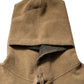 Brown Embossed Logo Hooded Sweatshirt Sweater