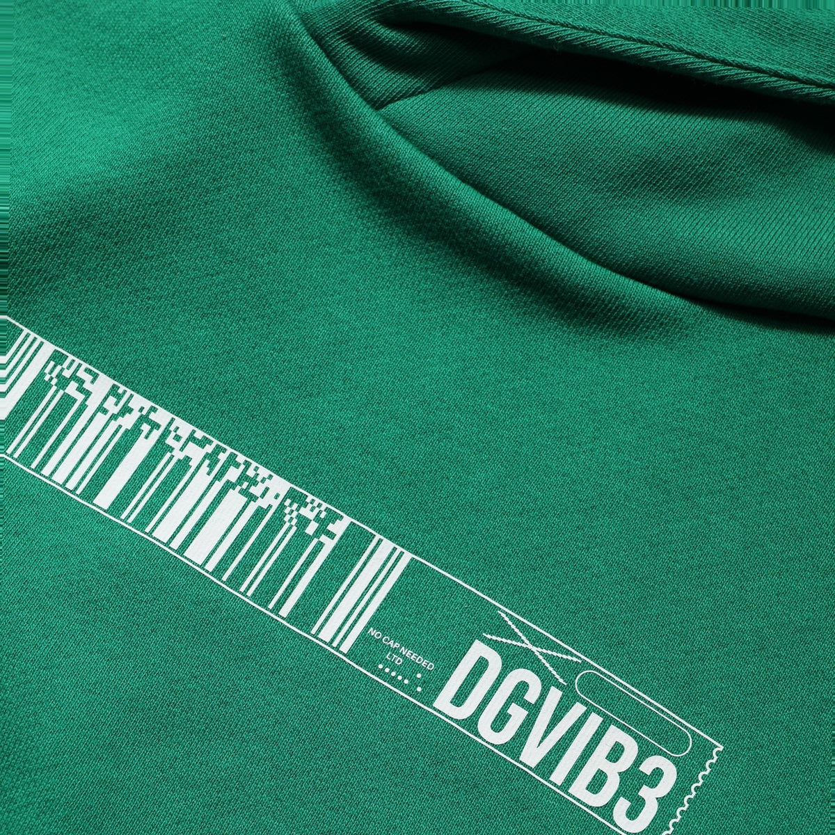 Green DGVIB3 Cotton Hoodie Sweatshirt Sweater