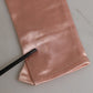 Pink Satin Long Opera Fingerless Gloves