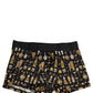 Black Cocktail Print Regular Boxer Underwear