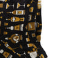 Black Cocktail Print Regular Boxer Underwear