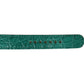 Green Embossed Leather Gold Buckle Belt Strap Bracelet