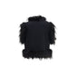 Black Wool Oves Aries Sleeveless Jacket